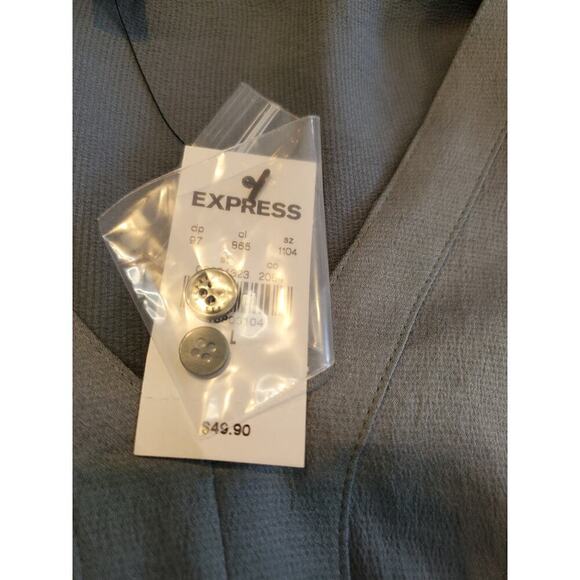 NWT Express BUTTON rOLL‎ TAB TOP Large - Picture 5 of 6